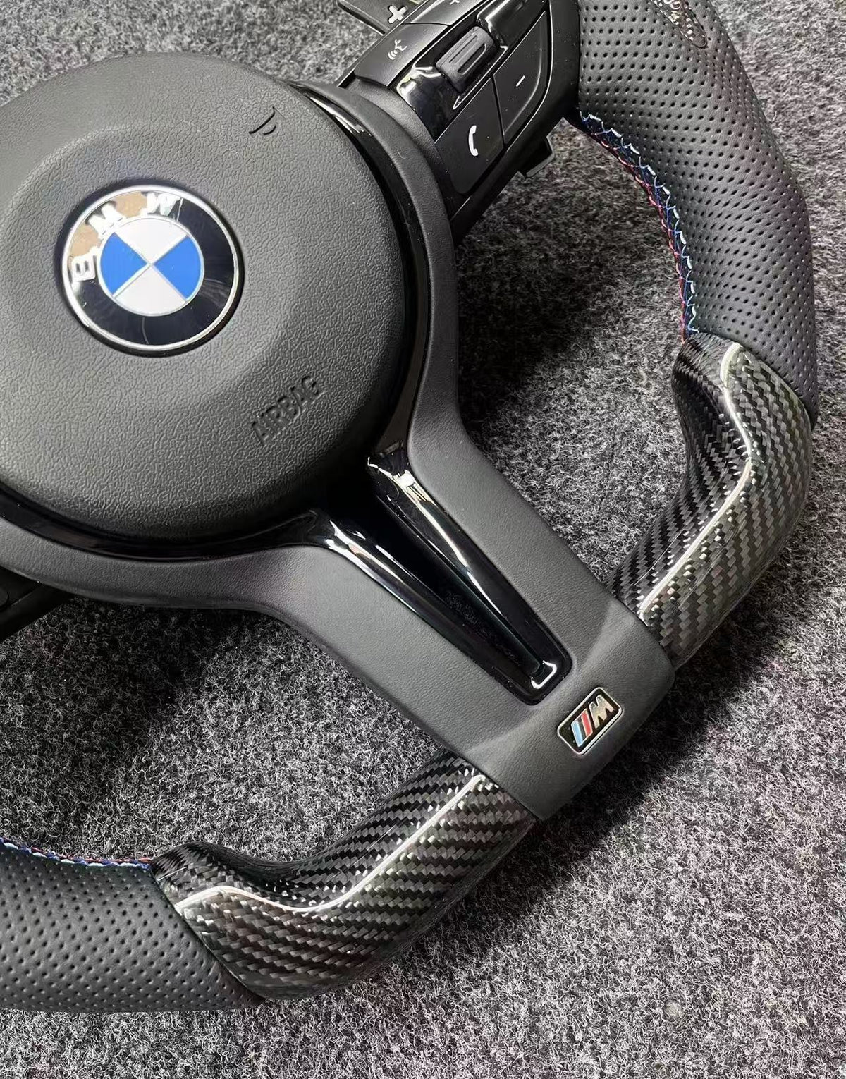 Volante Carbono V-Weave Retrofit BMW F-Series & SUV