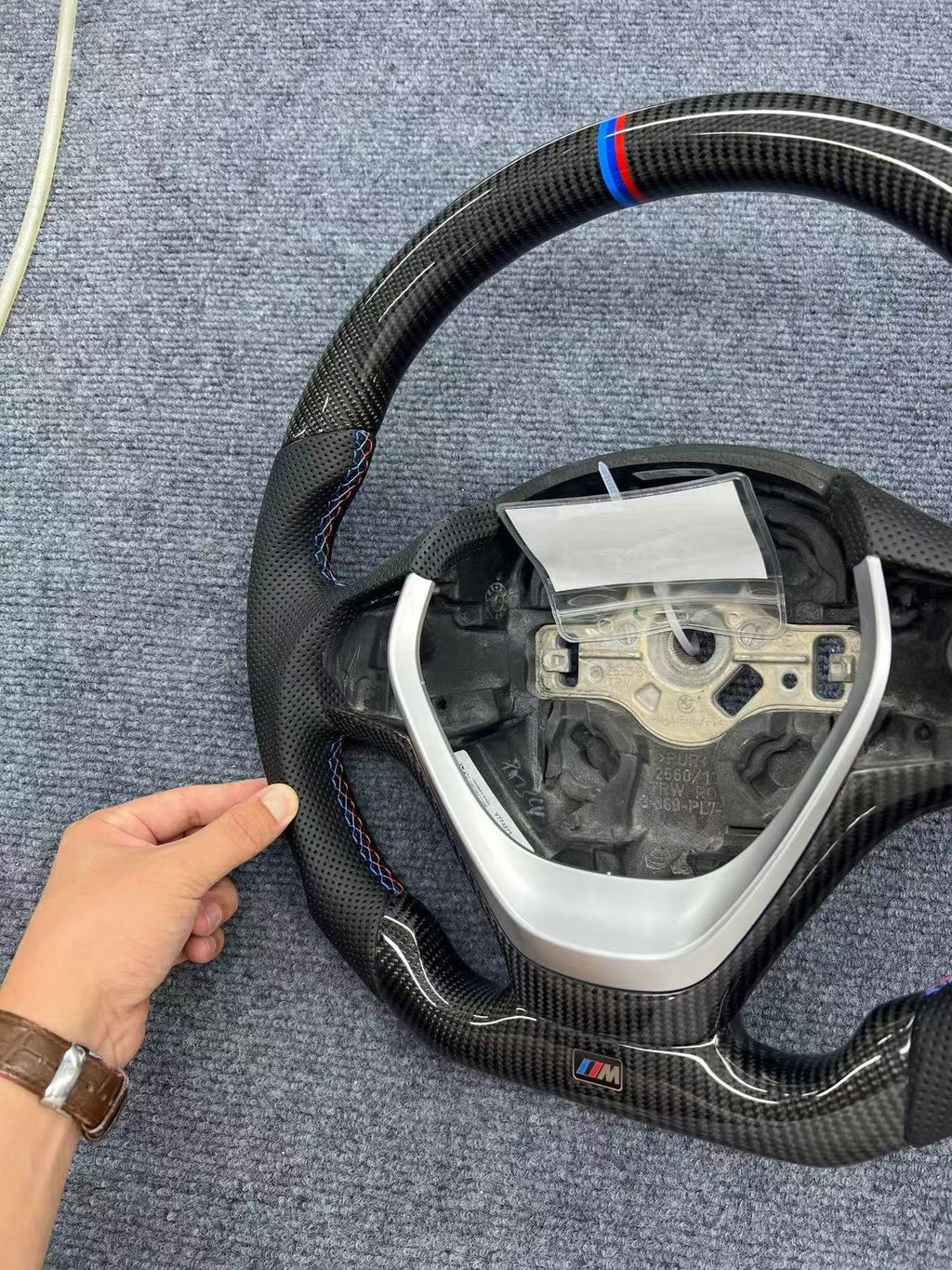 Volante Carbono y Cuero BMW Serie 3 F30 F31 F34 Sport