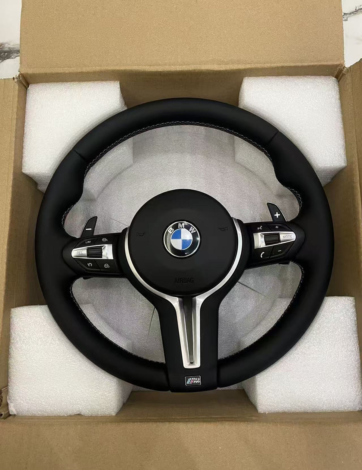 Volante Cuero Nappa D-Shape M Sport BMW F-Series & SUV