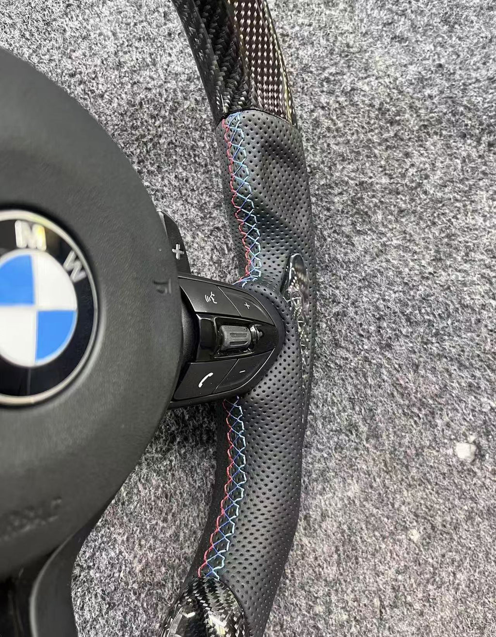Volante Carbono V-Weave Retrofit BMW F-Series & SUV