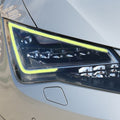 Módulos LED DRL Amarillos para Faros Delanteros – Seat León / Cupra (2013–2016)