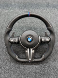 Volante Carbono y Cuero Perforado BMW M F-Series