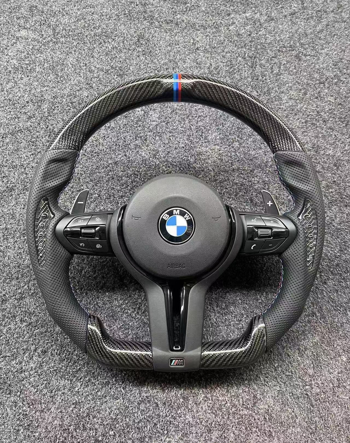 Volante Carbono V-Weave Retrofit BMW F-Series & SUV