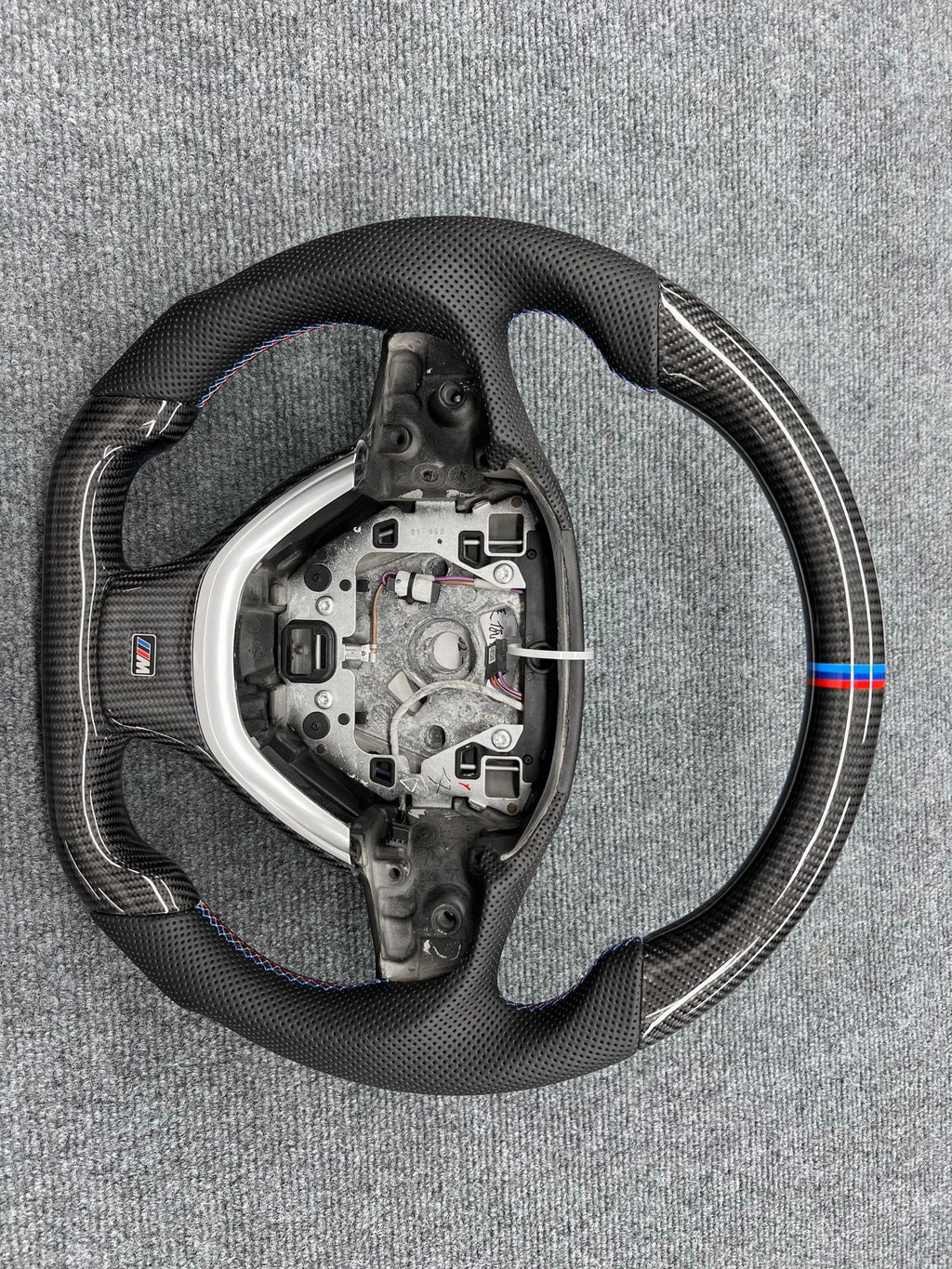 Volante Carbono y Cuero BMW Serie 5 F10 F11 F18 M Sport